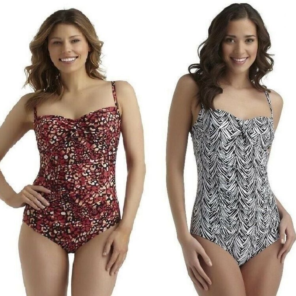 Women's Swimsuit Tropical Escape One Piece size 6 8 10 16 NEW